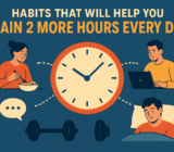 Habits That Will Help You Gain 2 More Hours Every Day